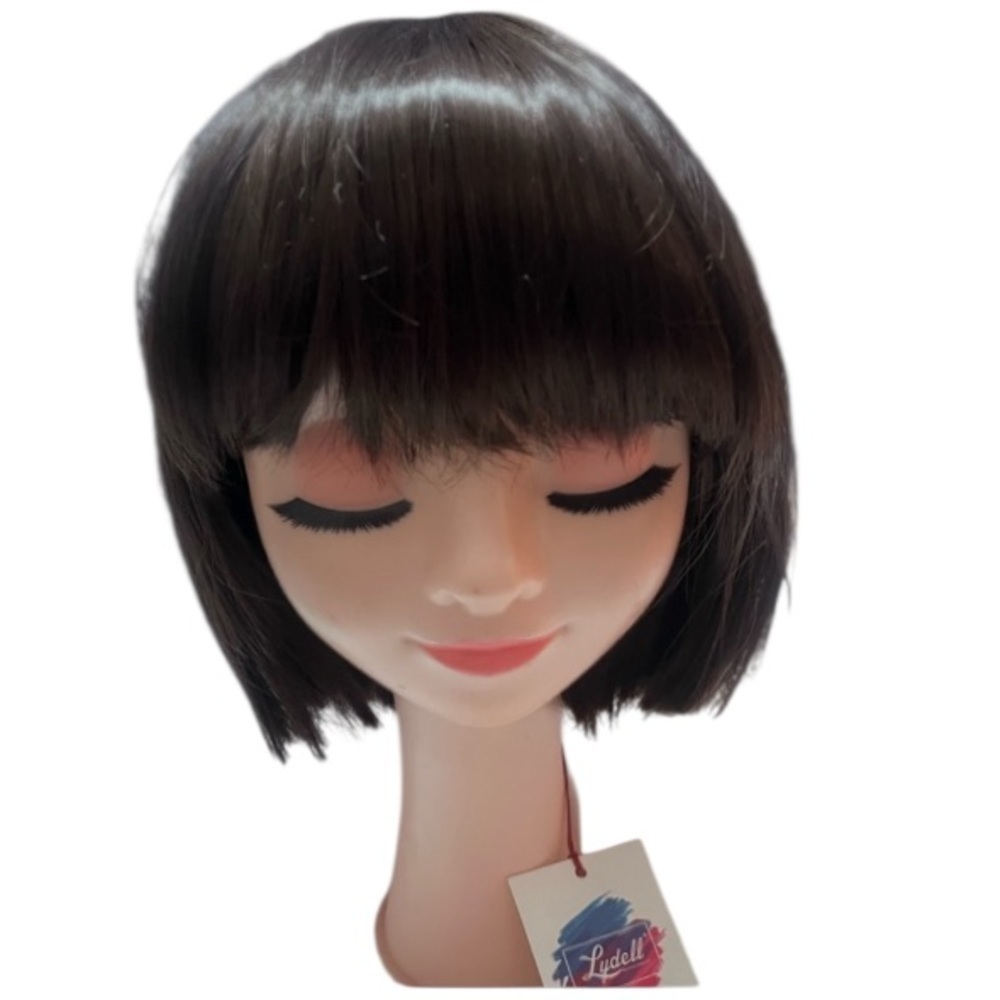 Lydell Bob Wig with Straight Bangs Color #6 Women